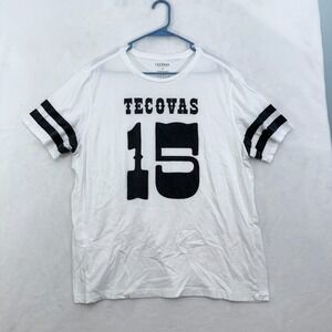 Tecovas T Shirt Mens XL White #15 Graphic Casual